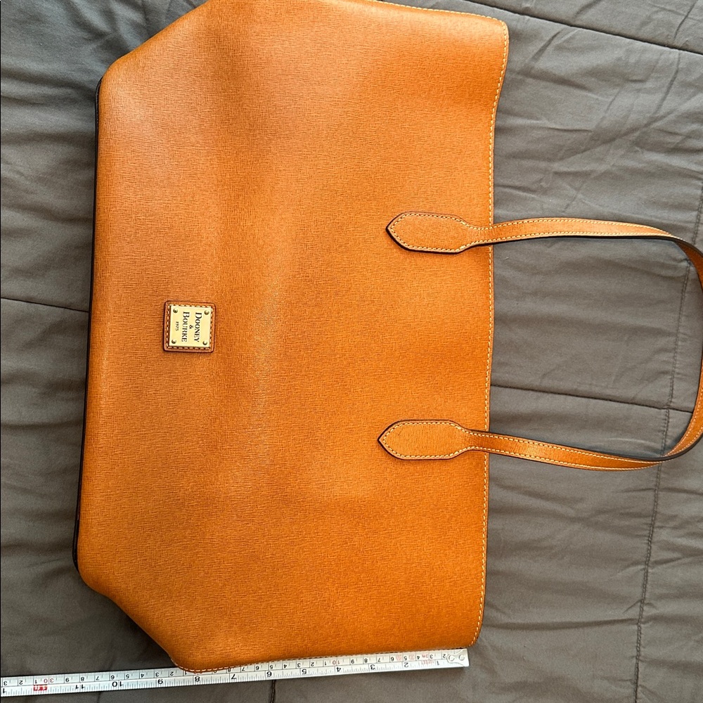 Dooney & Bourke Tan Leather Tote - Picture 8 of 8